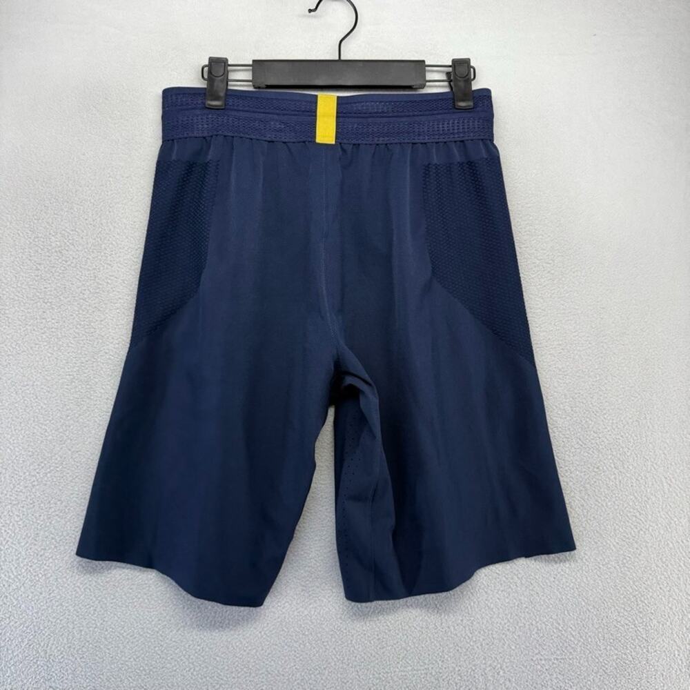 University Of Michigan Shorts Mens Small Blue Athletic Nike Jordan Jumpman Split - Picture 7 of 10